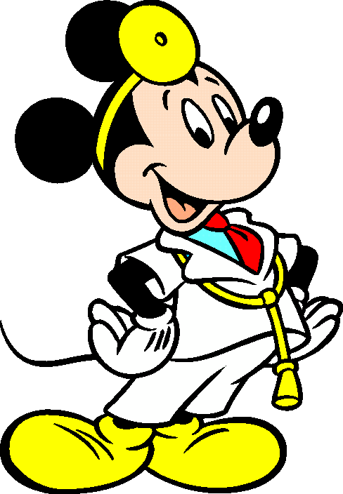 Mickey mouse medical clipart