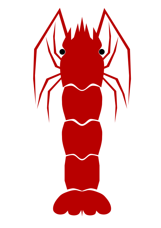 Shrimp free to use  clip art