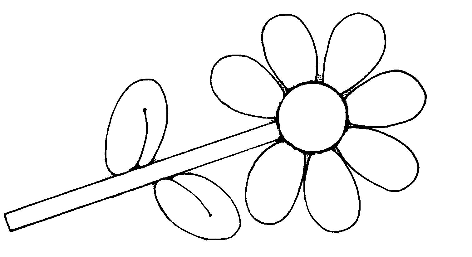Flower black and white black and white flower border clipart free