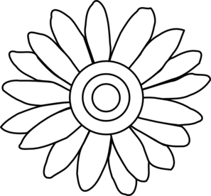 Flower black and white flower bouquet clipart black and white free