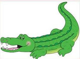 Crocodile alligator clip art clipartcow 2