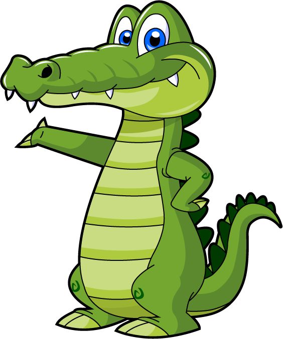 Crocodile alligator clip art clipartcow