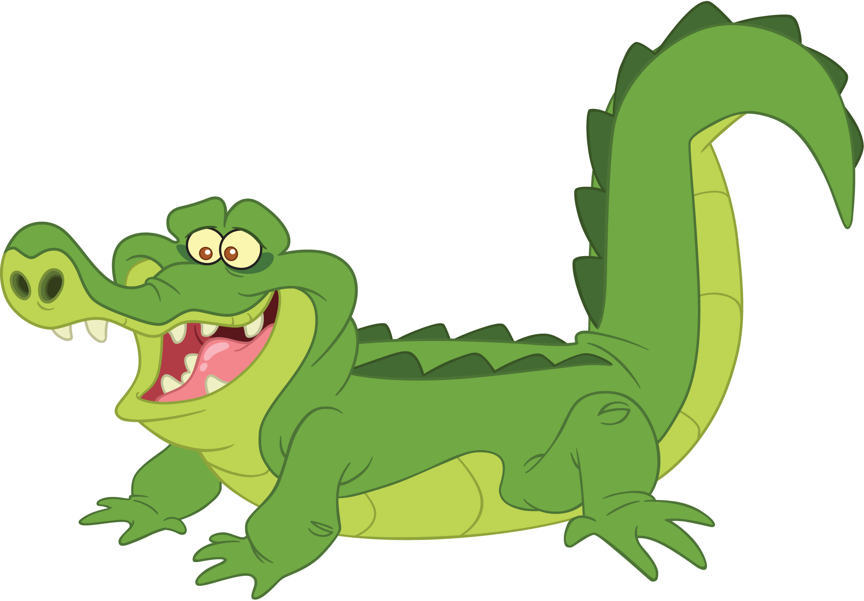 Crocodile clipart 2