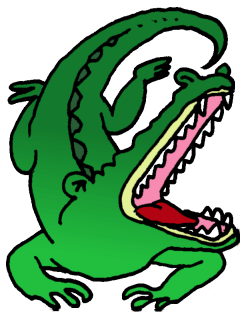Easy crocodile drawing free clipart images