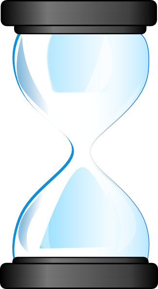 Empty hourglass clip art at clker vector clip art