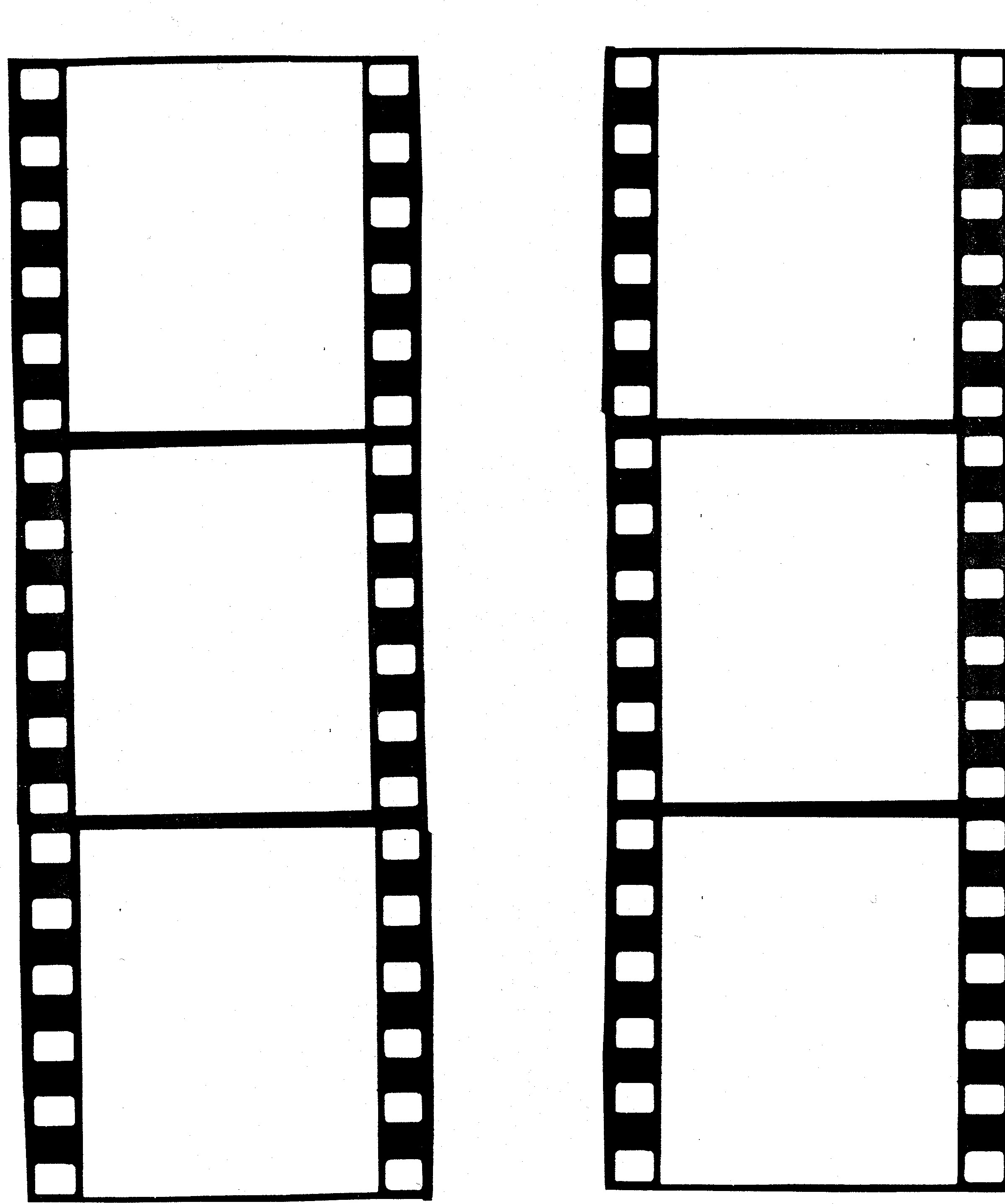 Film strip border template clipart
