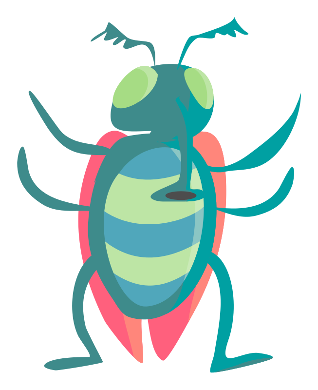 Insect free to use  clipart