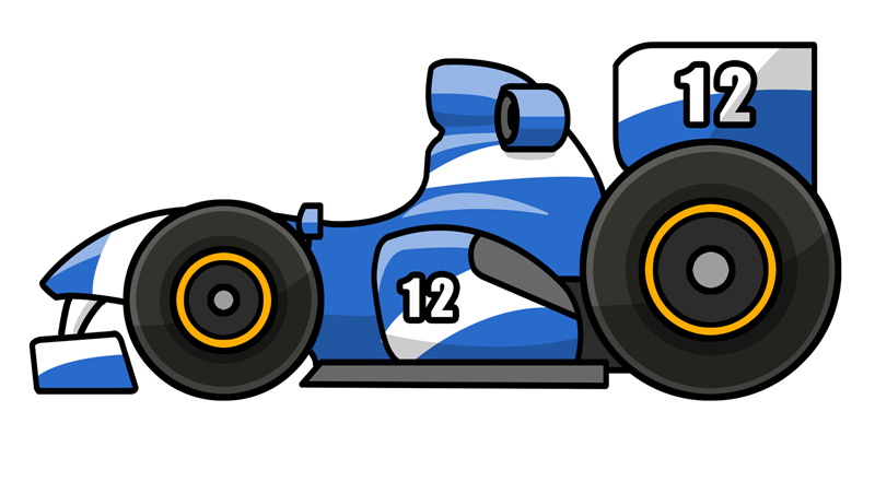 Racing free to use  clipart 2