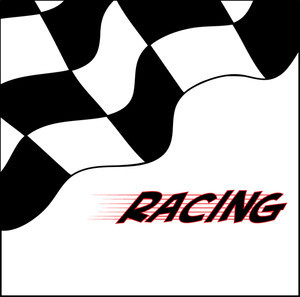 Racing race car clipart black and white free clipart images 2