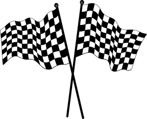 Racing race car clipart black and white free clipart images