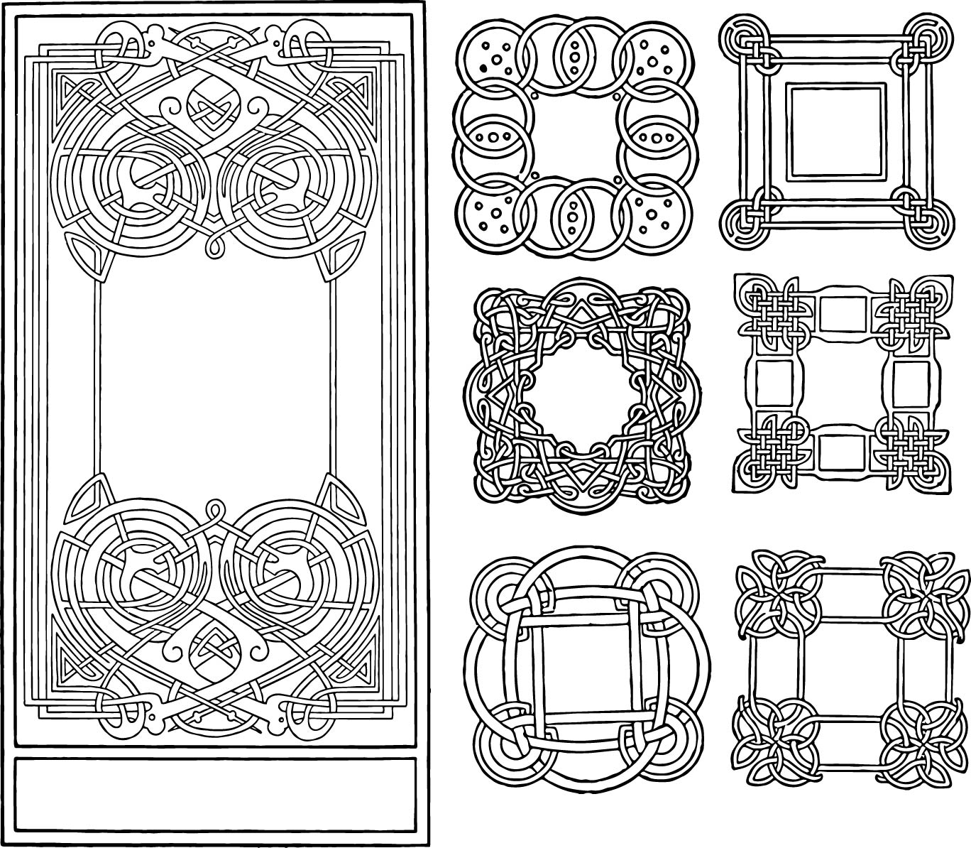 Free celtic knotwork free clipart image oh so nifty vintage graphics