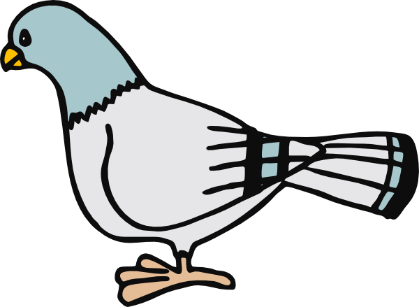 Pigeon clip art free free clipart images 2