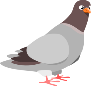 Pigeon clip art free free clipart images 4