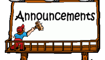 Announcement clipart craft projects celebrations clipart
