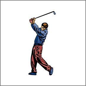 Golfer free golf clipart free clipart images graphics animated image 7