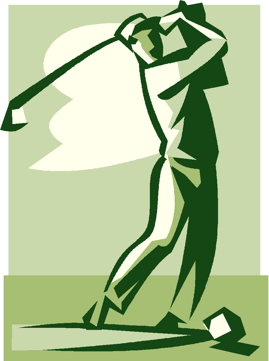 Golfer golf clip art microsoft free clipart images