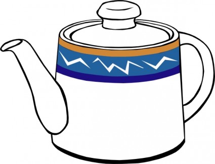 Teapot clip art free vector in open office drawing svg svg