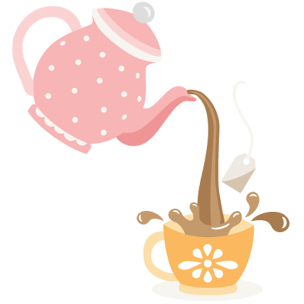 Teapot large poring tea pot clipart