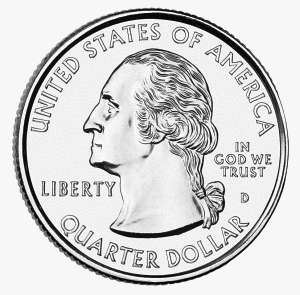 Coin us currency clipart