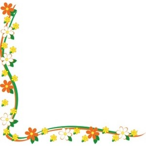 Flower border flower clipart border flower clipart border together with