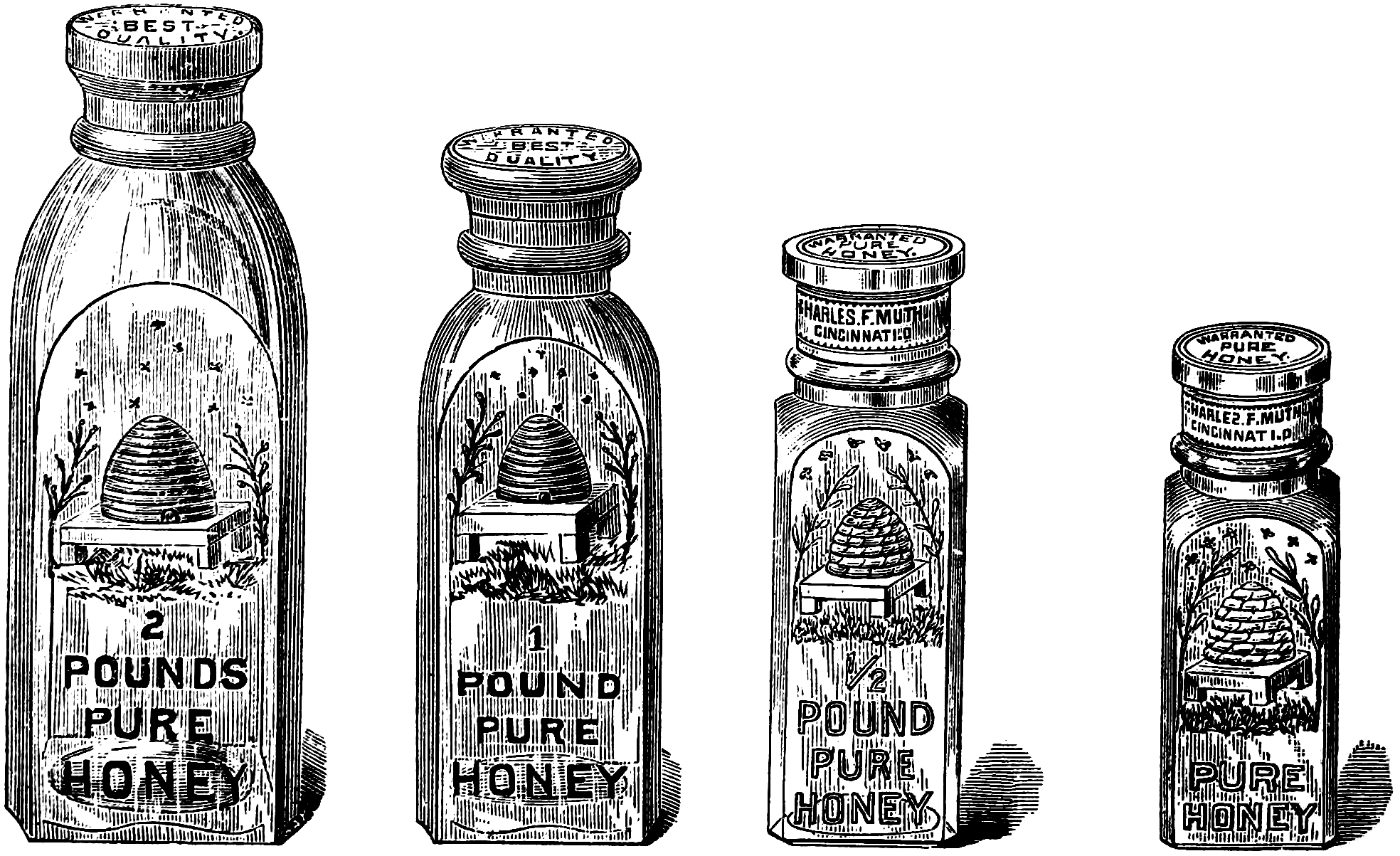 Free vintage honey jar clipart oh so nifty vintage graphics