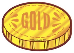 Gold coins clipart