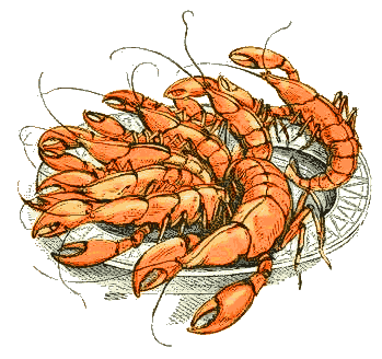 Free seafood clipart 2 pages of public domain clip art