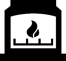 Gas fireplace free clipart images