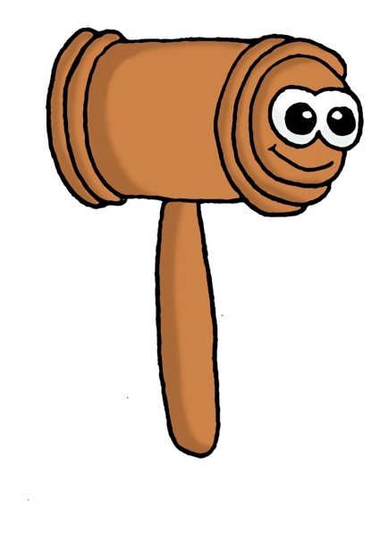 Gavel free to use clip art clipartcow