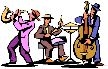 Jazz band clip art co