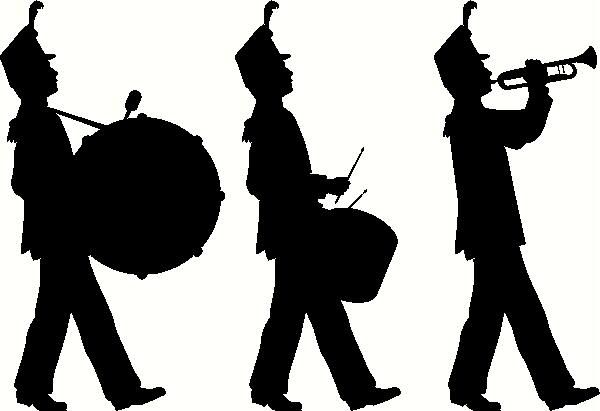 Marching band clip art on