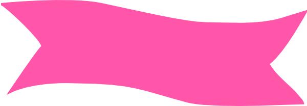 Pink ribbon banner clip art at clker vector clip art