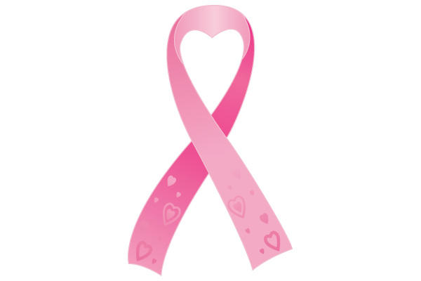 Pink ribbon breast cancer awareness ribbons clipart clipartcow