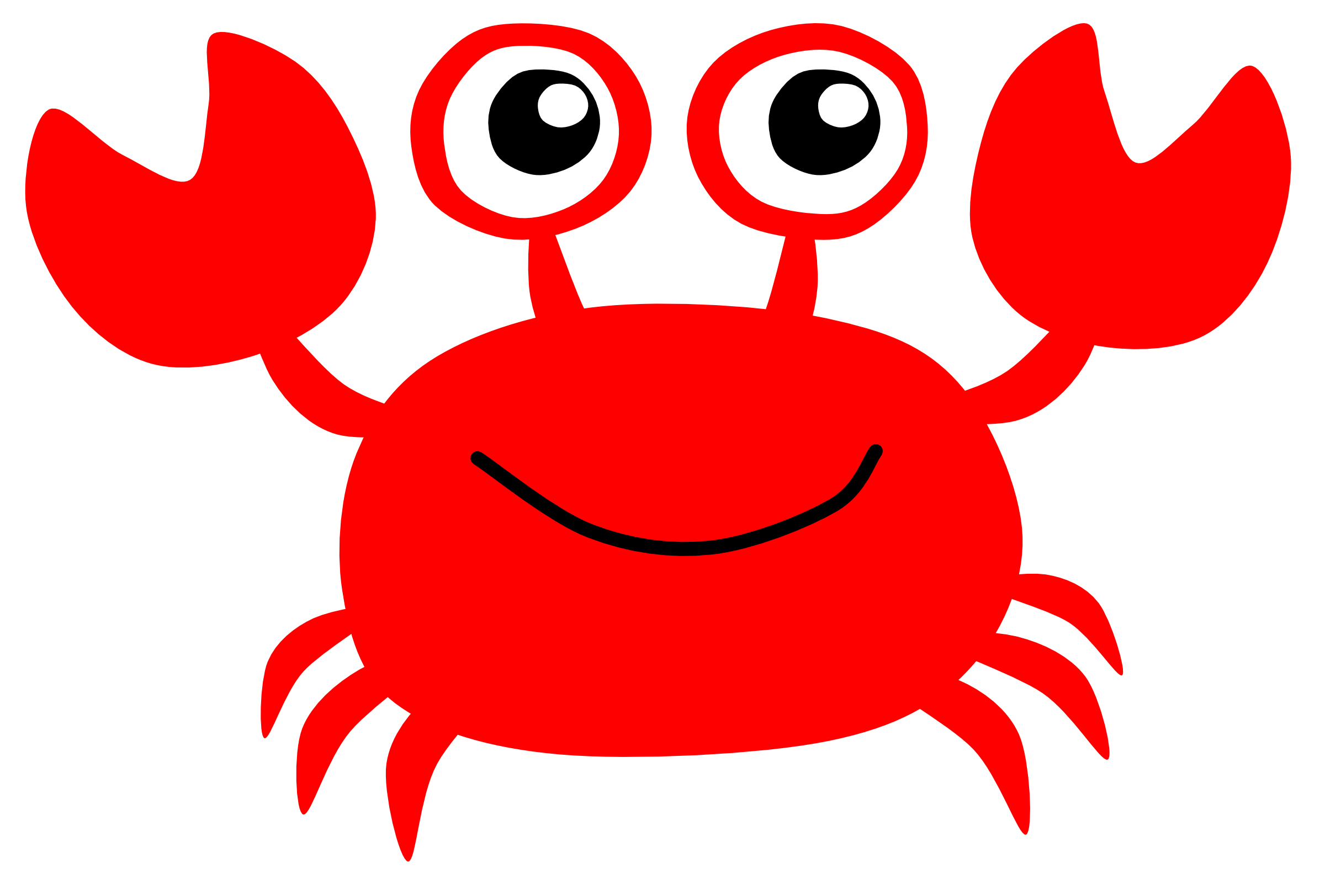 Seafood cute crab clipart free clipart images