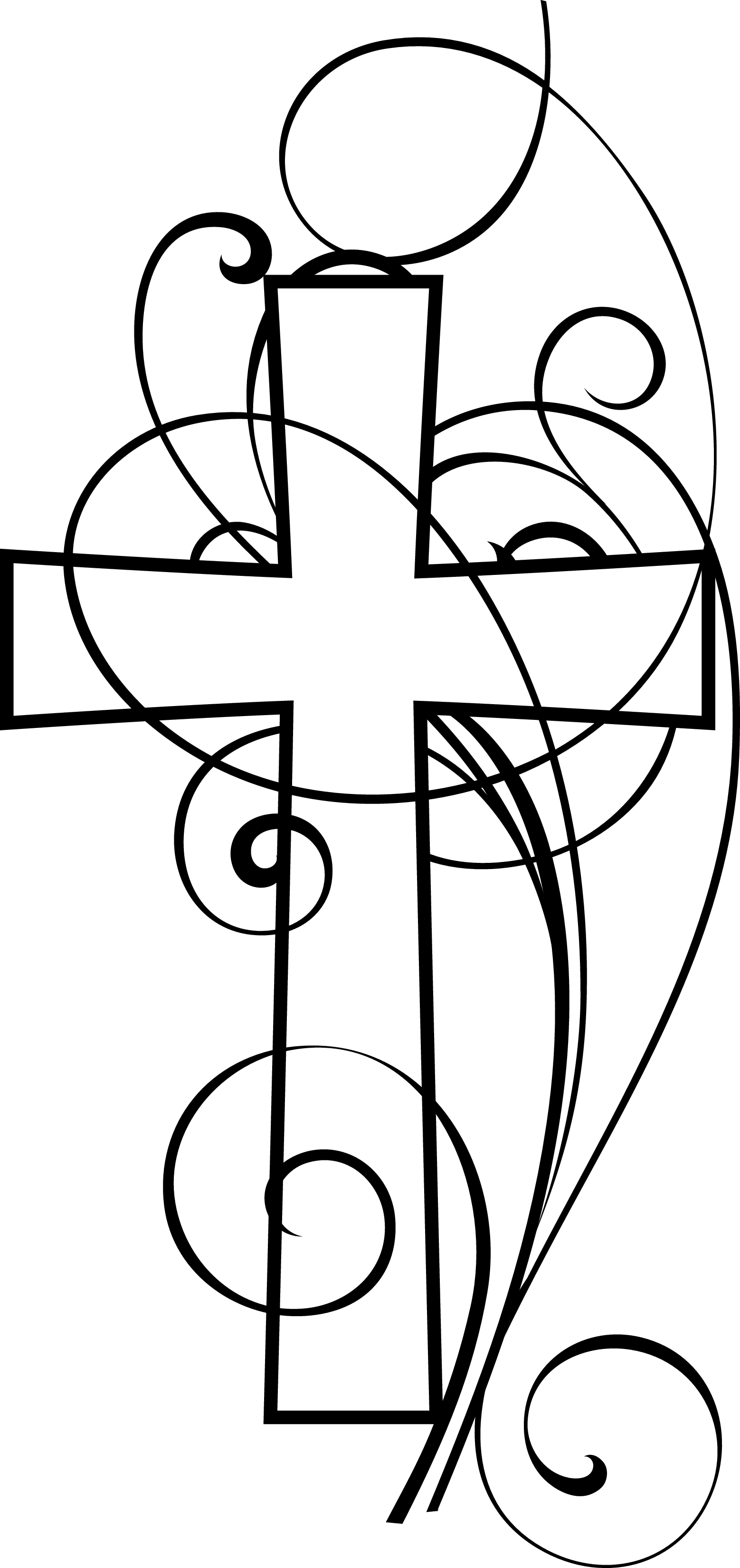 Black and white religious clipart clipart kid