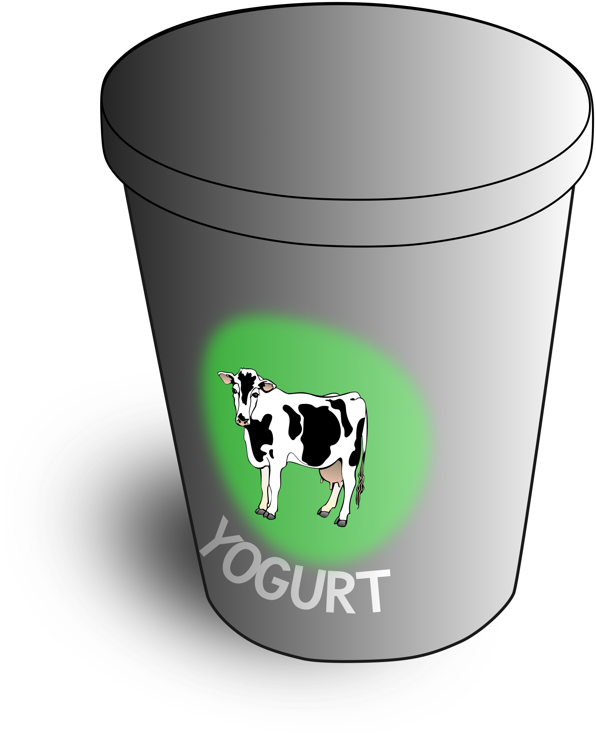 Clipart yogurt
