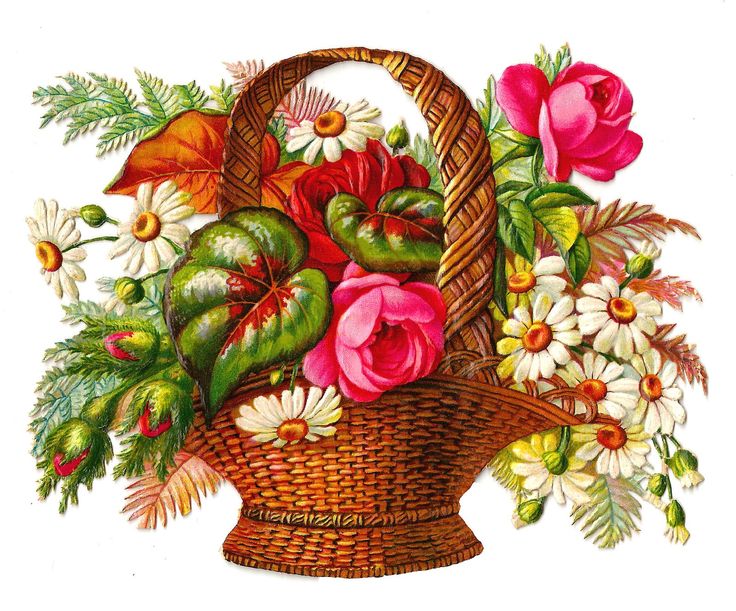 Free images of flower bouquets free flower clip art victorian