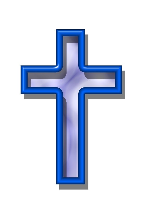 Wooden cross religious clipart