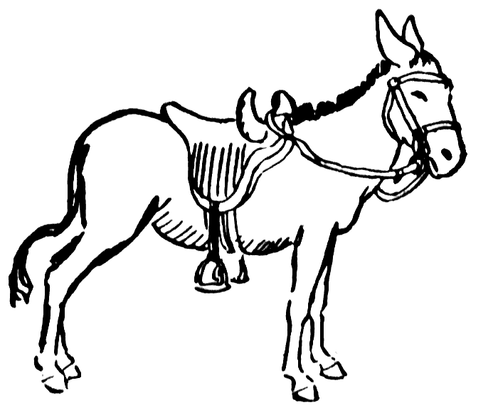 Donkey clip art free clipart images clipart