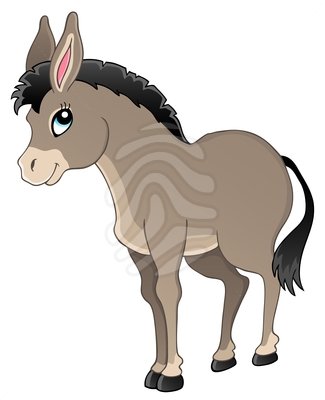 Donkey clipart free clipart images 5
