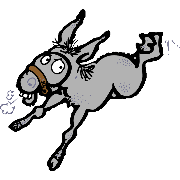 Donkey clipart graphics the 2