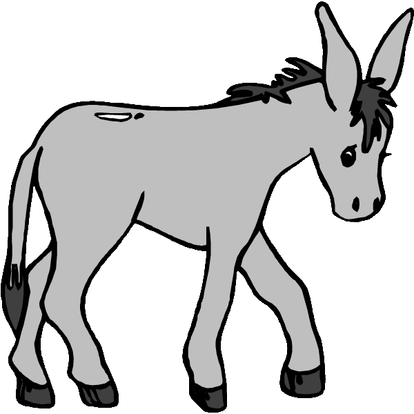 Donkey clipart graphics the