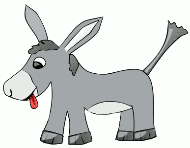 Free donkey clipart 1 page of public domain clip art