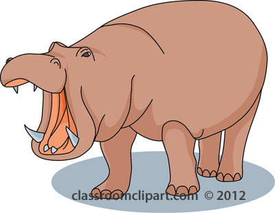 Free hippo clipart clip art pictures graphics illustrations 2