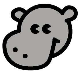 Hippo absolutely free clip art animal clip art images 