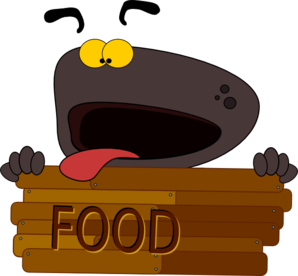 Hungry dog character clip art at clker vector clip art