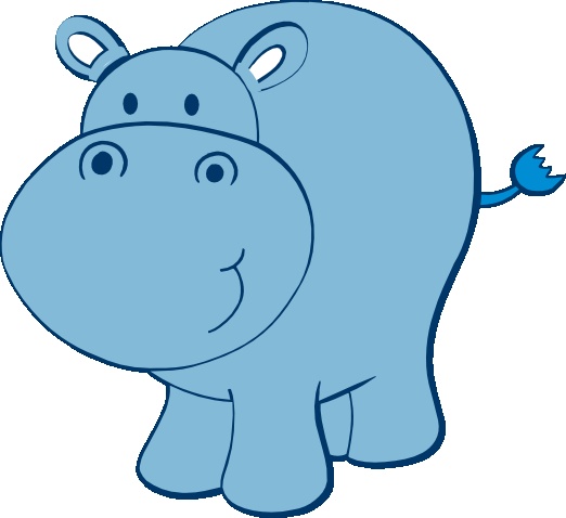 Image of baby hippo clipart 5 hippo clip art at vector clip