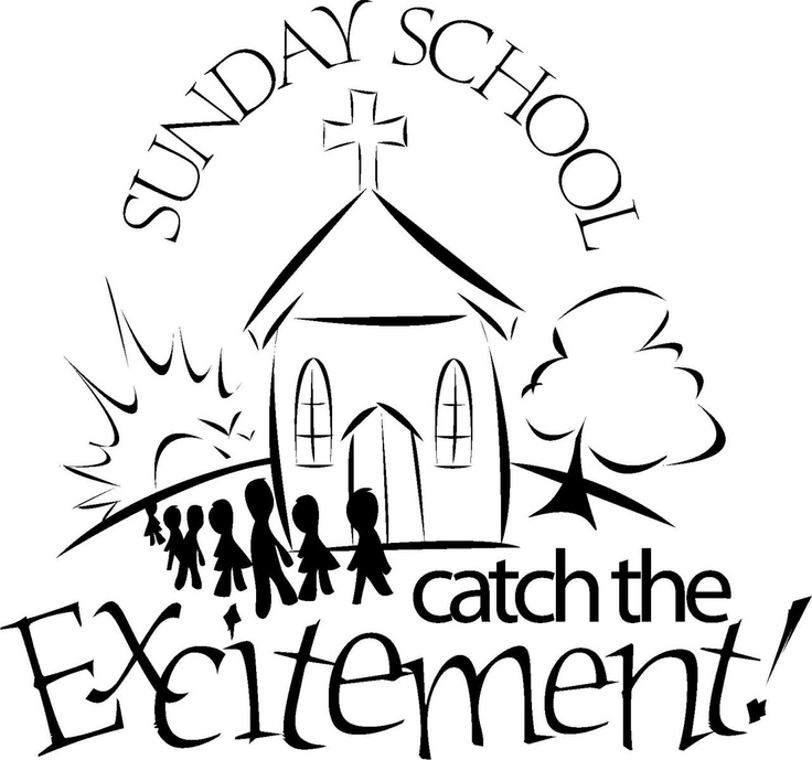 Sunday school coloring page on sunday school coloring clipart