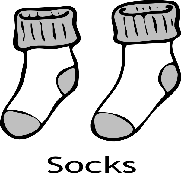 Socks sock clipart free clipart images 4