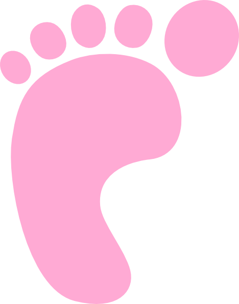 Baby feet clip art at clker vector clip art